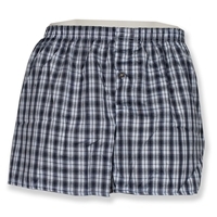 620AST - Assorted Checkered Men's Jail Inmate Boxers