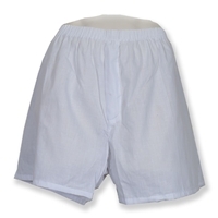 620W - White Men's Jail Inmate Boxers