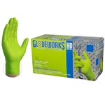 GWGN - Heavy Duty Green Nitrile Gloves