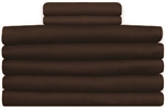 Brown 54"x90" Flat Sheets T-130