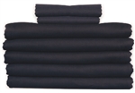 Navy 54"x90" Flat Sheets T-130, 5 Dozen