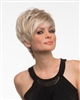 Short Wig with Long Side Swept Bangs (Large) - Envy's Shari