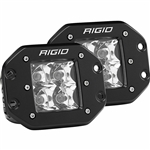 RIGID 212213   D-Series PRO LED Lights Pair - Spot Optics