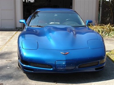 1997, 1998, 1999, 2000, 2001, 2002, 2003, 2004 Chevy Corvette C5 RK5 SuperCharger Hood By RK Sport 04011007