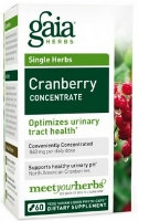 Cranberry Concentrate, 60 caps by Gaia Herbs
