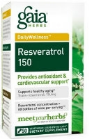 Resveratrol-150, 60 caps by Gaia Herbs
