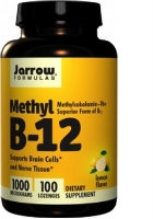 Methyl B12 1000 mcg, 100 loz by Jarrow Formulas