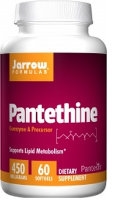 Pantethine 450 mg, 60 sftgels by Jarrow Formulas