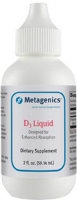 D3 Liquid 1,000 IU 2 oz, by Metagenics