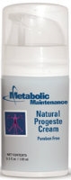 Natural Progeste Cream, 3.5 oz by Metabolic Maintenance