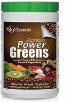 Power Greens Espresso, 300 gr by NuMedica