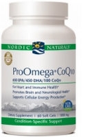 Pro Omega CoQ10, 120 gelcaps by Nordic Naturals