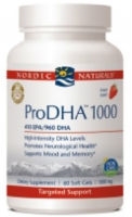 Pro DHA 1000, 120 Strawberry gelcaps by Nordic Naturals