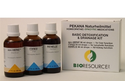 Basic Detoxification & Drainage Kit, by Pekana
