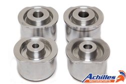 Achilles Motorsports Aluminum Rear Subframe Solid Bushing Set - BMW E46 3 Series & M3, E85 E86 Z4 & Z4M