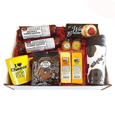 Deluxe Wisconsin Cheese Gift Basket