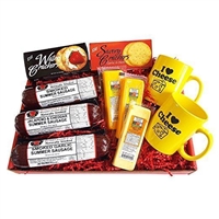 I LOVE CHEESE Deluxe Gift Basket