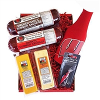 Badgers Fan Fishing Gift Basket