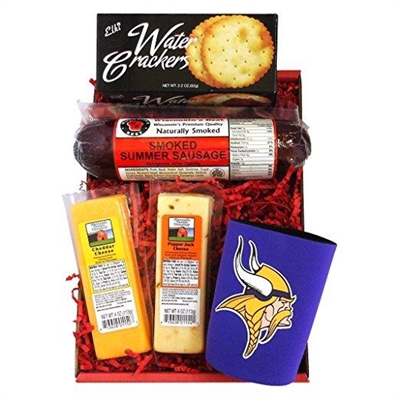 Vikings Snacker Gift Basket