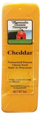 Processed Cheddar Cheese 4 oz.