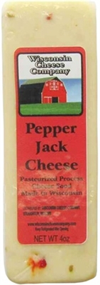 Processed Pepper Jack Cheese 4 oz.