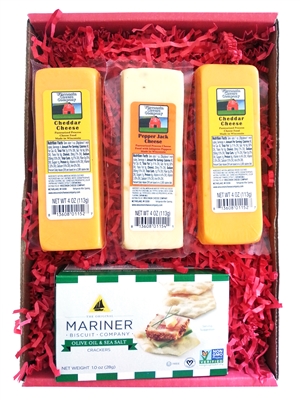 Wisconsin Cheese, Sausage, Spread and Cracker Gift Pack