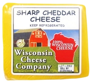 Sharp Cheddar Cheese Block 7.75 oz.