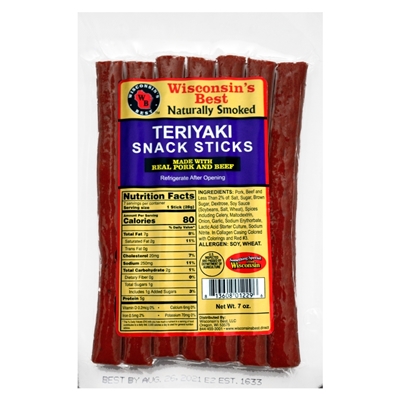 7oz. Teriyaki Sausage Stick Value Pack