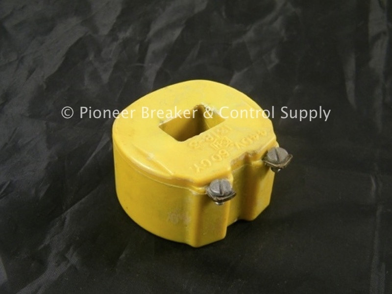9-1318-3 CUTLER HAMMER/EATON C-H OPERATING MAGNET COIL; 440V/60HZ; FOR 3-STAR BULLETIN 9560/9586/9589/9591/9556/9658/9736/9739; CONTACTOR NO.801; MODEL 6-1-3; SIZE 0; 18A; NON-REVERSING/REVERSING/MULTI-SPEED/COMBINATION; MOTOR STARTERS & CONTACTORS