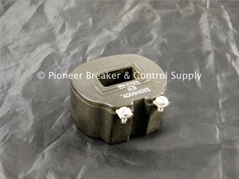 9-1323-68 CUTLER HAMMER/EATON C-H OPERATING MAGNET COIL; 120V/60HZ; FOR 3-STAR BULLETIN 9560/9586/9589/9591/9556/9658/9736/9739; CONTACTOR NO.805; MODEL 6-3-3; SIZE 1; 27A; NON-REVERSING/REVERSING/MULTI-SPEED/COMBINATION; MOTOR STARTERS & CONTACTORS