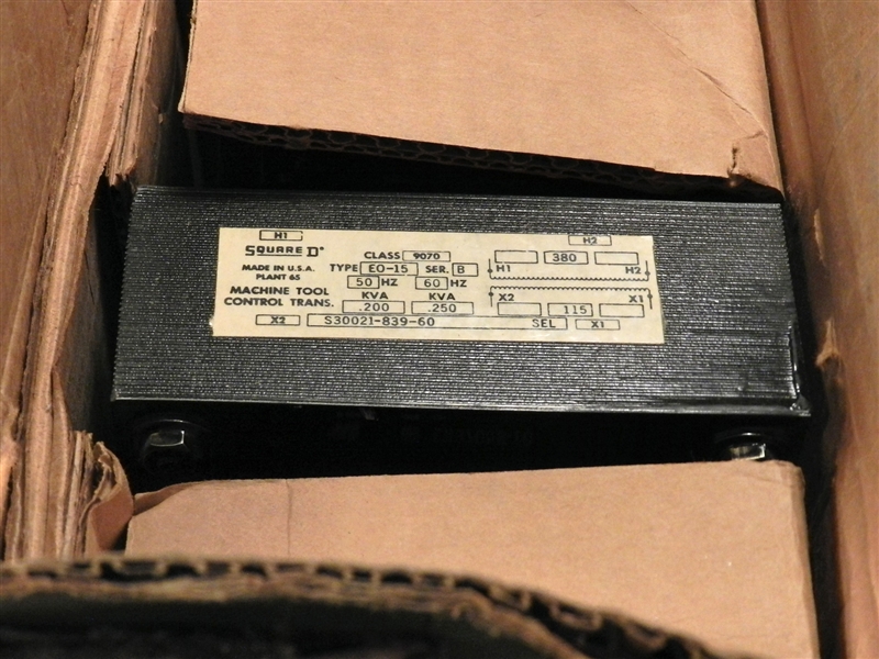 9070EO-15 250VA  380-115V SQD S30021-839-60 TRANSFORMER SER. B