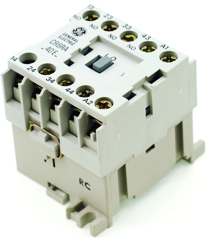 CR6RA40EA GE CONTROL RELAY 120V COIL 4NO SAME AS S+S SPRECHER+SCHUH CS4-40E-120, CS440E120