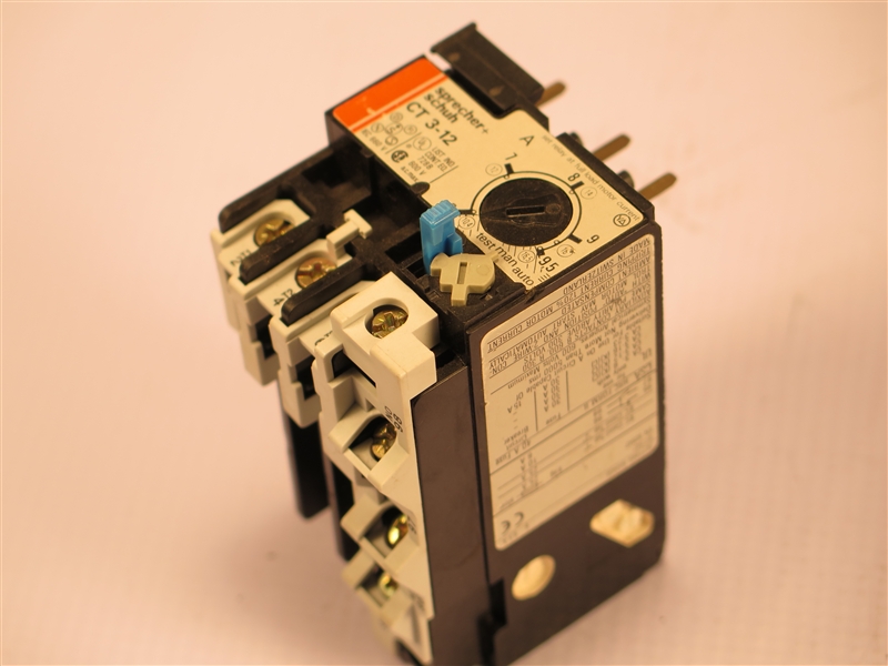 CT3-12-9.5 OVERLOAD RELAY FITS CR4G1WL 6-9.5A