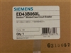 ED43B060 SIEMENS (NEW SURPLUS) CIRCUIT BREAKER