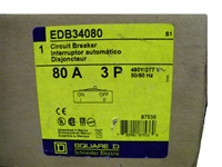 EDB34080 SQUARE D CIRCUIT BREAKER