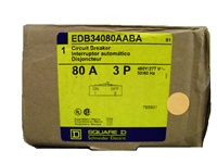 EDB34080AABA EDB34080 AABA SQUARE D CIRCUIT BREAKER