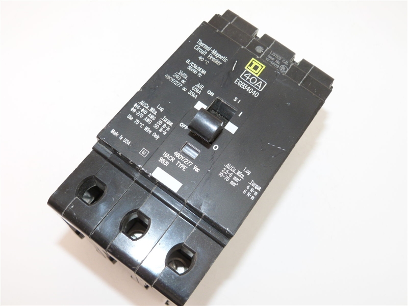 EGB34035 SQUARE D CIRCUIT BREAKER