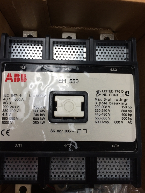 EH550C-2 OEM ABB MAGNETIC CONTACTOR
