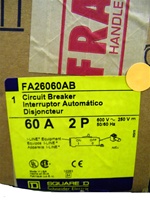 FA26060AB SQUARE D CIRCUIT BREAKER