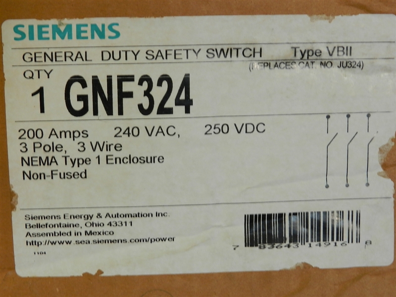 GNF324 SIEMENS