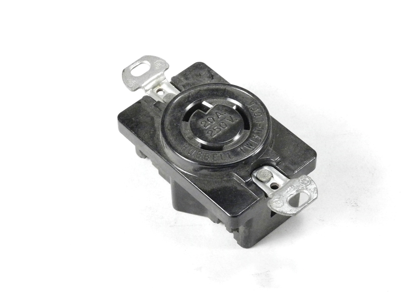 L6-20R-R HBL2320 2320 HUBBELL  TWIST-LOCK RECEPTACLE  HBL2320  250V 20A 2P 3W 5A080