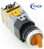 YC-SS22PMA-I3Y-3 ILLUMINATED SELECTOR SWITCH