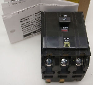 QOB3405238 SQUARE D CIRCUIT BREAKER