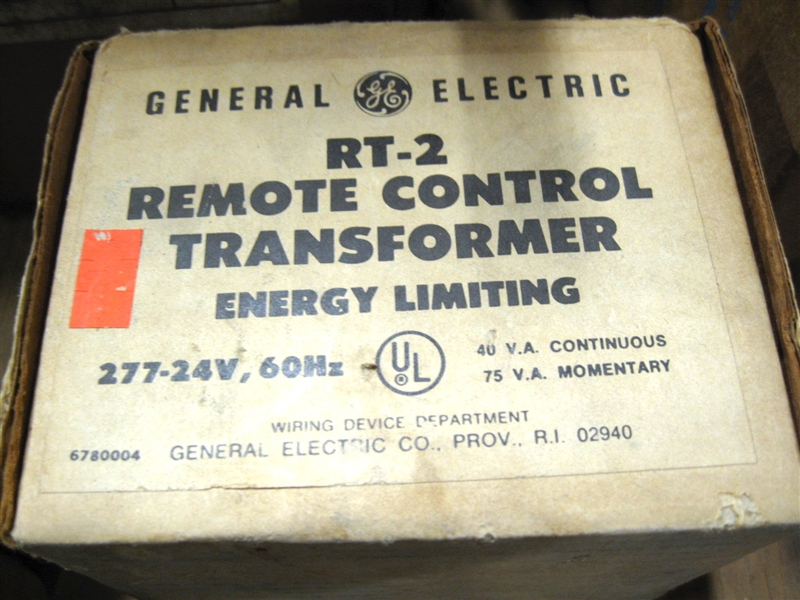 RT-2 GE 277-24V TRANSFORMER