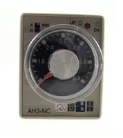 TIMER-ON-6S-60M-120V RELAY TIMER ON DELAY 6SECOND - 60MINUTES 24-120V 8PIN AH3-NC