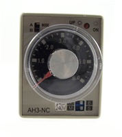 TIMER-ON-6S-60M-240V RELAY TIMER ON DELAY 6SECOND - 60MINUTES 24-240V 8PIN AH3-NC