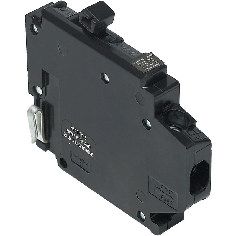 UBI-TBA115L Electric 15 Amp 1/2 in. Single-Pole Type A Left-Clip UBI Replacement Circuit Breaker