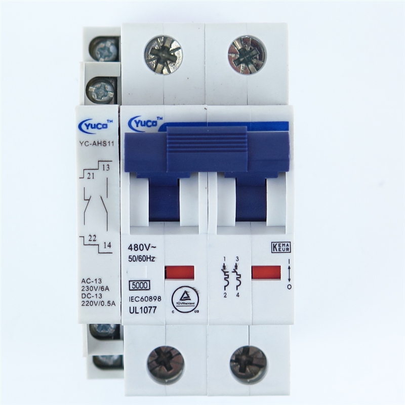 YC-10-2C-AHS11 YuCo CIRCUIT BREAKER 2P 10A 120/277V C CURVE