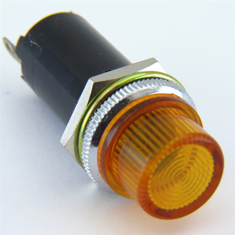 PACK OF 10 YuCo YC-16TRL-11A-120-I AMBER INCANDESCENT 16MM 120V