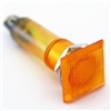 PACK OF 10 YuCo YC-9TRL-6A-220-10 AMBER LED 9MM 220V AC/DC